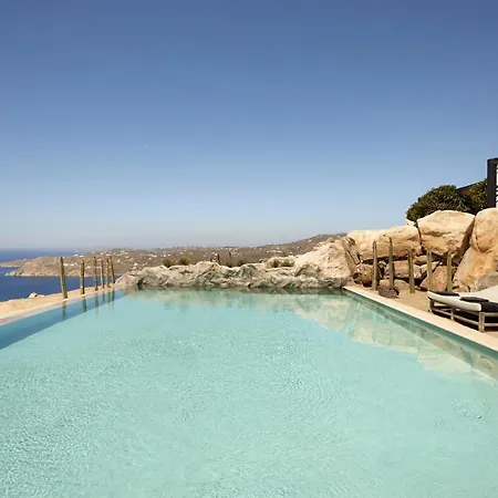 호텔 Myconian Panoptis Escape, A Member Of Small Luxury Of The World Elia (Mykonos)