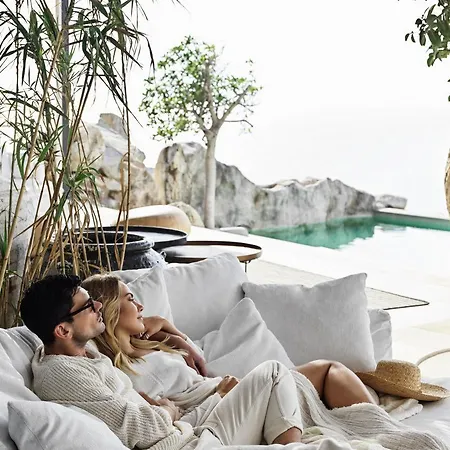 호텔 Myconian Panoptis Escape, A Member Of Small Luxury Of The World 5*